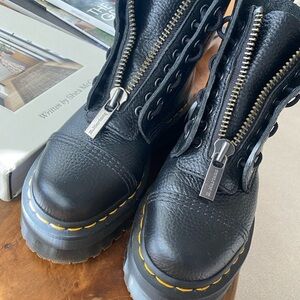 Dr. Martens Sinclair Flatform Boots in soft leather